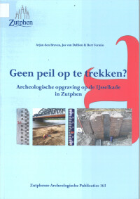 Cover van het boek 'Geen peil op te trekken'