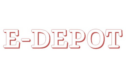 Logo met tekst E-depot