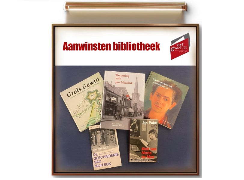 Banner aanwinsten bibliotheek