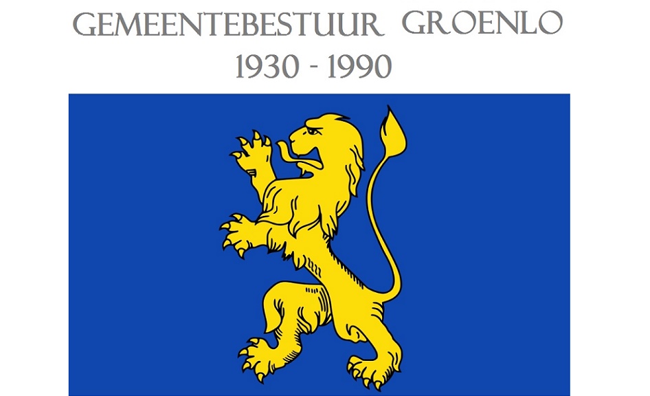 Foto gemeentevlag Groenlo nieuw in onze collectie